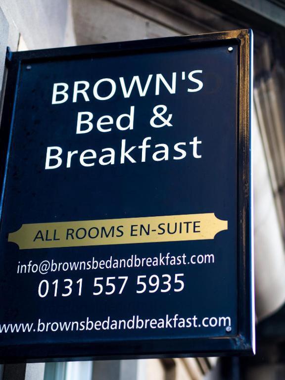 Browns Bed And Breakfast Edinburgh Kültér fotó